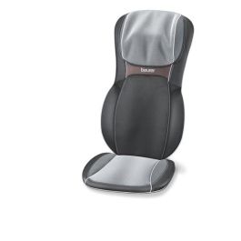 Beurer MG-295 Funda Asiento Masaje Shiatsu 3D con Calor y Luz Color Negro