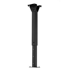 Hagor OM46N-D Soporte de Techo para Pantalla 46" Máx. 35 kg con Ajuste de Altura e Inclinación, Gestión de Cables, Negro