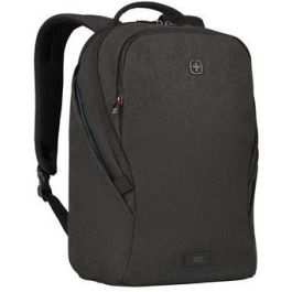 Wenger Mochila MX Light 40,6cm 16" con compartimento para tableta, de poliéster, color gris