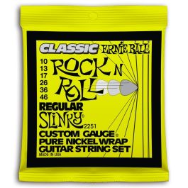 Ernie Ball Juego Cuerdas Eléctrica Slinky P.Nickel Regular 10-46