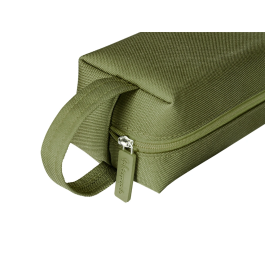 Liderpapel Estuche Portatodo Classic Rectangular con Asa 210x70mm Verde Militar