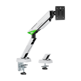 AISENS - SOPORTE DE MESA GAMING CONTRAPESO GIRATORIO E INCLINABLE PARA MONITOR/TV 16KG (3 PIVOTES, 1 BRAZO) DE 17-49, NEGRO-BLANCO Precio: 44.5000006. SKU: B186X4MMQ9
