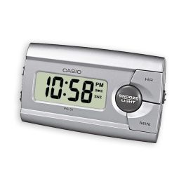 Reloj-Despertador Casio PQ-31-8EF Gris Precio: 46.69000017. SKU: B1B9AW6YZX