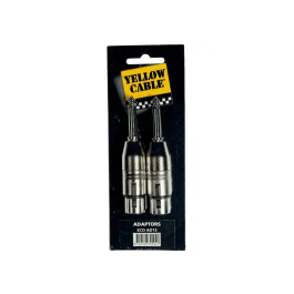 YELLOWCAB Adaptador de Jack Macho Mono 6.35mm a XLR Hembra Precio: 5.89000049. SKU: B1H4BYCMQM