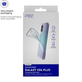 myway funda compatible con Samsung Galaxy S24 Plus transparente