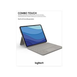 Funda con Teclado Logitech Combo Touch para Tablets Apple Ipad Pro 12.9"/ Compatibilidad según Especificaciones/ Marrón Arena Precio: 218.68999977. SKU: B16QDM77EN