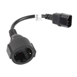 Lanberg Adaptador IEC 320 C14 a Uni-Schuko, Cable de Alimentación para PC, Servidor, 0.20m Precio: 6.7899997. SKU: B1FFG93X5D