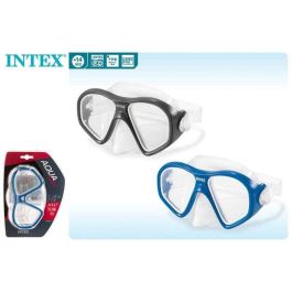 Intex Gafa de Buceo Reef Rider Silicona para Mayores de 14 Años (Modelos Surtidos)
