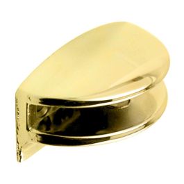 Soporte Media Luna Para Cristal 6Mm Oro Herrajes Fab.Nacional Precio: 0.58999963. SKU: B176LV2AHY
