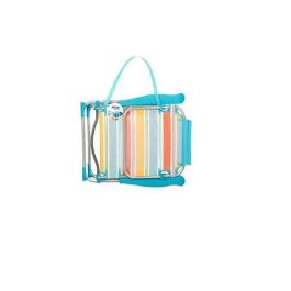 Silla de playa alta aluminio plegable con cojin y asas 48x60x90 cm Precio: 47.94999979. SKU: B1EXV7X6KJ