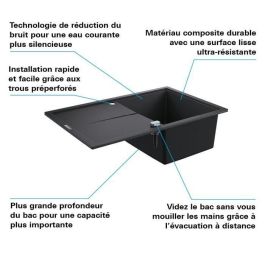 GROHE K200 Fregadero de material compuesto con escurridor