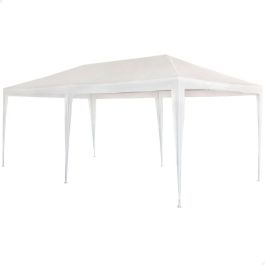 Cenador Aktive 300 x 255 x 600 cm Metal Blanco Plástico Cenador Aktive 300 x 255 x 600 cm Metal Blanco Plástico