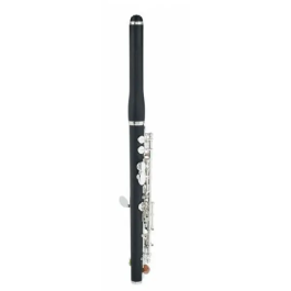 Pearl Flute Flautín Piccolo Pearl Quantz Pfp105E Cabeza y cuerpo de grenaditte, mecanismo de Mi, funda, estuche, kit limpieza