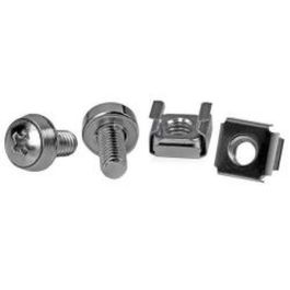 Soporte Startech CABSCREWM6 Plateado Acero Inoxidable (50 Unidades)