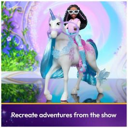 Spinmaster SPI6072675 Figuras Layla + Glaciar Unicorn School - 5 Accesorios Incluidos - A partir de 4 Años
