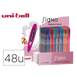 Uniball UM-120 Signo Boligrafo Tinta Gel Trazo 0,7 mm Expositor 48 Colores Basicos Precio: 66.50000038. SKU: B1E37T49PJ
