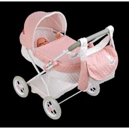 Muñecas Arias Coche Capota Universe para Muñecas 37x56x56 cm con Bolso y Manillar a 55 cm - para Niños +3 Años