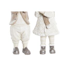Figura Navidad Fantasia DKD Home Decor Marron Claro 6 x 19.5 x 9 cm (2 Unidades) Figura Navidad Fantasia DKD Home Decor Marron Claro 6 x 19.5 x 9 cm (2 Unidades)