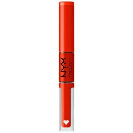 NYX PROFESSIONAL MAKE UP #28-stay stunin SHINE LOUD Brillo Labial, Pigmentado, Larga Duración 16h, No Pegajoso, Rojo Rosa, Vegano
