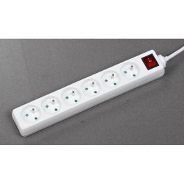 GAO AUC4004282473169 Regleta 6 Enchufes con Interruptor, Cable 1,4m y Protección Infantil