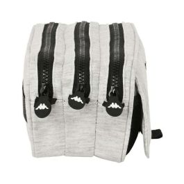 Portatodo Triple Kappa Grey knit Gris (21,5 x 10 x 8 cm) Portatodo Triple Kappa Grey knit Gris (21,5 x 10 x 8 cm)