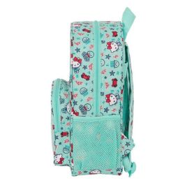 Mochila Escolar Hello Kitty Sea lovers Turquesa 26 x 34 x 11 cm Mochila Escolar Hello Kitty Sea lovers Turquesa 26 x 34 x 11 cm