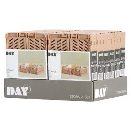 Juego De 2 Caja Plegable 17X12,5 Color Arena Natural Day