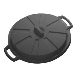 Mondex Tapa para cubo de basura de comunidad 80 litros color negro Precio: 5.50000055. SKU: B1GDL7QJ2A