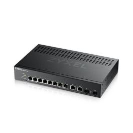Zyxel GS2220-10-EU0101F Switch Gestionado L2, 10 Puertos Gigabit Ethernet, 20 Gbit/s, Sin Ventilador, Montaje en Rack, Negro Zyxel GS2220-10-EU0101F Switch Gestionado L2, 10 Puertos Gigabit Ethernet, 20 Gbit/s, Sin Ventilador, Montaje en Rack, Negro