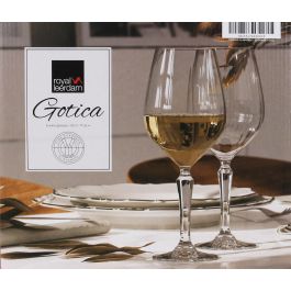 Royal Leerdam Set 6 Copas Vino 50 cl "Gótica"