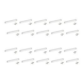 Emuca Lote de 20 tiradores para mueble Zagreb, L236mm, intereje 224mm, Zamak, Níquel satinado Emuca Lote de 20 tiradores para mueble Zagreb, L236mm, intereje 224mm, Zamak, Níquel satinado Precio: 130.78999989. SKU: B1EKZPJQVN