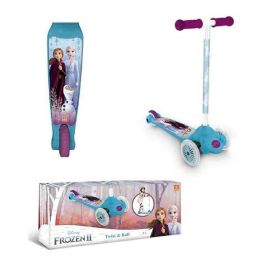 Disney La Reina de las Nieves Patinete 3 Ruedas Twist & Roll Inclinables. Estructura Metálica. Niña +3 Años, máx. 20kg. Disney La Reina de las Nieves Patinete 3 Ruedas Twist & Roll Inclinables. Estructura Metálica. Niña +3 Años, máx. 20kg.