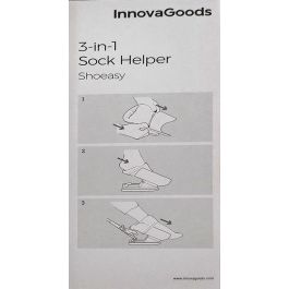 Calzador de Calcetines y Zapatos con Quitacalcetines Shoeasy InnovaGoods Calzador de Calcetines y Zapatos con Quitacalcetines Shoeasy InnovaGoods