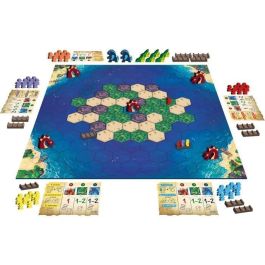 Asmodee Sobrevive a la Isla - Juego de Mesa (Idioma Francés)