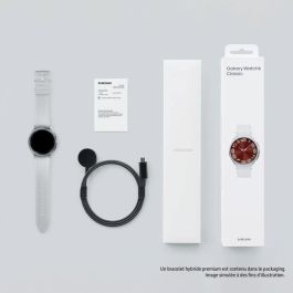 SAMSUNG Galaxy Watch6 Clásico 43mm Plata 4G