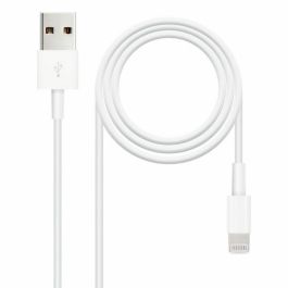 Cable Lightning NANOCABLE 10.10.0402 (1 m) Blanco 2 m (1 unidad) Precio: 5.50000055. SKU: S0225073