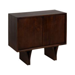 Mueble Auxiliar Marrón Madera de acacia 90 x 40 x 80 cm