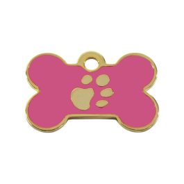 Placa identificativa para collar Imarc Bone Rosa Dorado Precio: 11.68999997. SKU: B13C6F22M7
