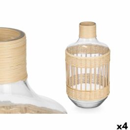 Jarra decorativa GiftDecor SG-30553 Transparente Natural 18 x 34 x 18 cm (4 Unidades) Precio: 74.50000008. SKU: B1JFMW9YMR