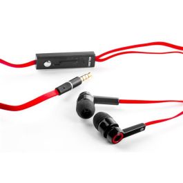 Auriculares Intrauditivos Con Micrófono Rojos ELBE AU-R10-MIC