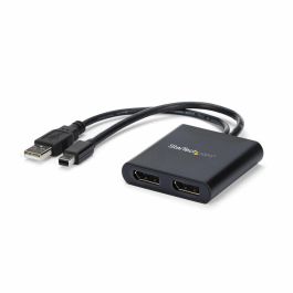 Splitter DisplayPort Startech MSTMDP122DP Negro 4K Ultra HD Precio: 54.49999962. SKU: B1F4XPEPME