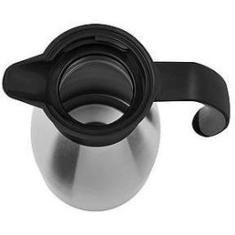 Emsa Jarra Termo Soft Grip 1 Litro Acero Inoxidable/Negro con Cierre Quick Tip
