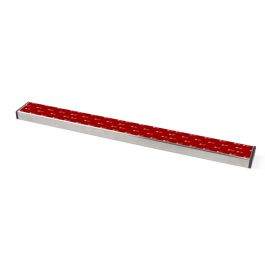 Emuca Barra magnética para cuchillos de cocina, Acero inoxidable