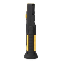 Edm Linterna LED XL Doble Función con Gancho e Imán, 1W 70LM + 5W 230LM, Cabezal y Soporte Basculante, 3xAAA Incluidas