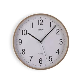 Reloj de Pared Versa Gris Plástico 30 x 30 x 4 cm