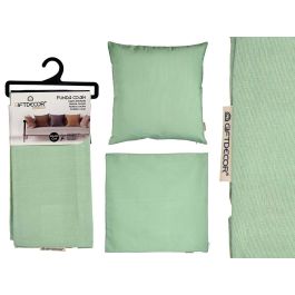Funda Cojin Cremallera 60X60 Verde Giftdecor (24 Unidades) Funda Cojin Cremallera 60X60 Verde Giftdecor (24 Unidades)