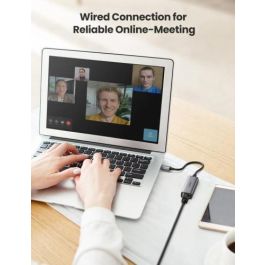 UGREEN Adaptador USB-C 3.1 Gen1 a Gigabit Ethernet 1000Mbps para PC/Portátil – Plata