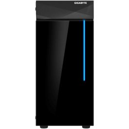 GIGABYTE GB-C200G Caja PC Midi Tower Negra, Vidrio/Acero, ATX/Micro ATX/Mini-ITX, Ventana Lateral