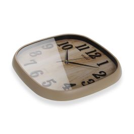 Reloj de Pared Efecto Madera 30 cm - Versa (2 Unidades) Reloj de Pared Efecto Madera 30 cm - Versa (2 Unidades)