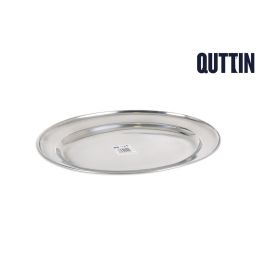 Fuente Oval Quttin 25 cm Acero Inoxidable (36 Unidades) Precio: 45.78999975. SKU: B1FFW27LMX